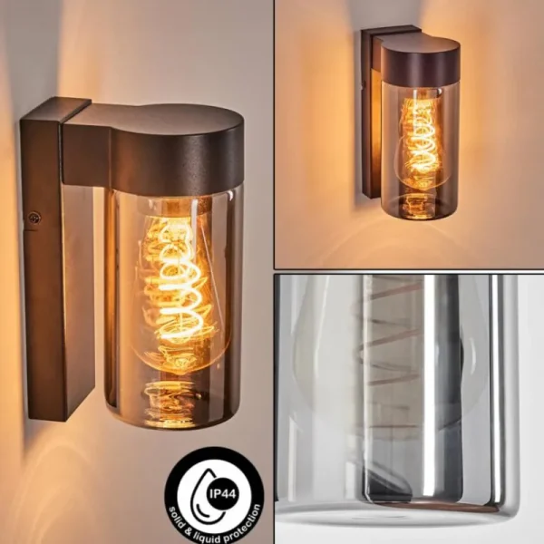 hofstein Encoberta Lampe murale d´extérieur Noir, 1 lumière* Lampes Modernes
