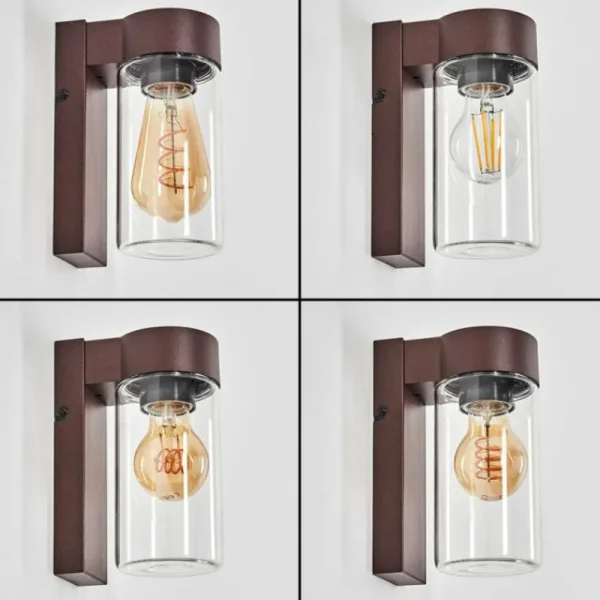 hofstein Encoberta Lampe murale d´extérieur Rouille, 1 lumière* Lampes Modernes
