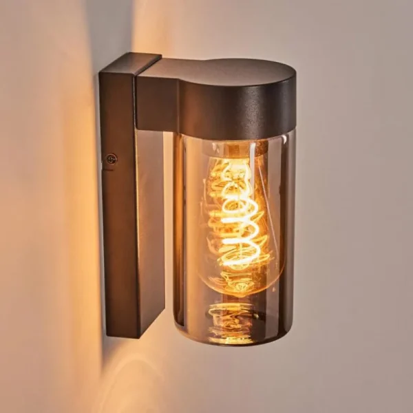 hofstein Encoberta Lampe murale d´extérieur Noir, 1 lumière* Lampes Modernes