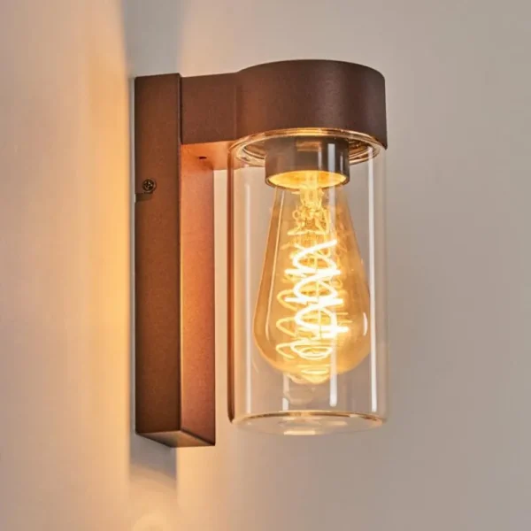 hofstein Encoberta Lampe murale d´extérieur Rouille, 1 lumière* Lampes Modernes