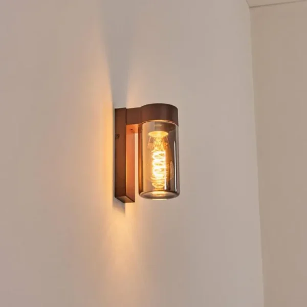 hofstein Encoberta Lampe murale d´extérieur Rouille, 1 lumière* Lampes Modernes