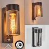 hofstein Encoberta Luminaire extérieur, Lampe murale d´extérieur Noir, 1 lumière, Détecteur de mouvement* Lampes Modernes