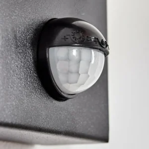 hofstein Encoberta Luminaire extérieur, Lampe murale d´extérieur Noir, 1 lumière, Détecteur de mouvement* Lampes Modernes