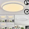 hofstein Endrup Plafonnier LED Blanc, 1 lumière* Lampes Modernes