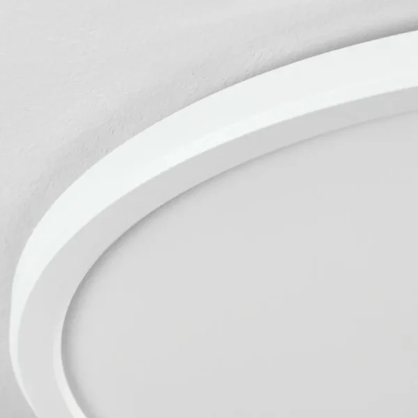 hofstein Endrup Plafonnier LED Blanc, 1 lumière* Lampes Modernes
