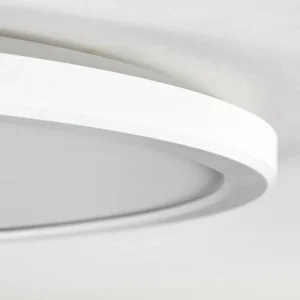 hofstein Endrup Plafonnier LED Blanc, 1 lumière* Lampes Modernes