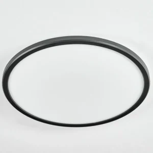 hofstein Endrup Plafonnier LED Noir, 1 lumière* Lampes Modernes