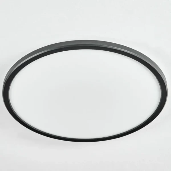 hofstein Endrup Plafonnier LED Noir, 1 lumière* Lampes Modernes