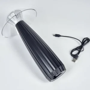 hofstein Eryla Lampe de bureau, Lampe à poser LED Noir, 1 lumière* Lampes Modernes