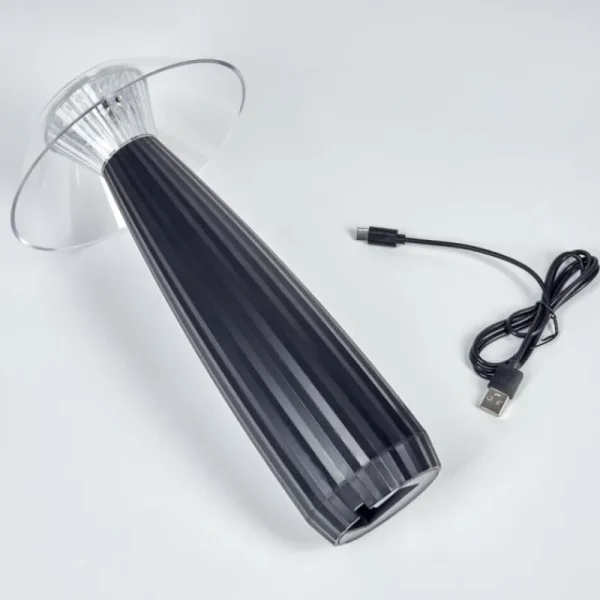 hofstein Eryla Lampe de bureau, Lampe à poser LED Noir, 1 lumière* Lampes Modernes