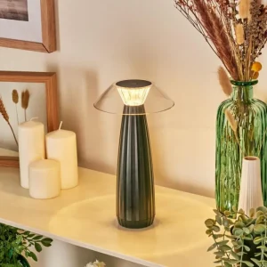 hofstein Eryla Lampe de bureau, Lampe à poser LED Noir, 1 lumière* Lampes Modernes