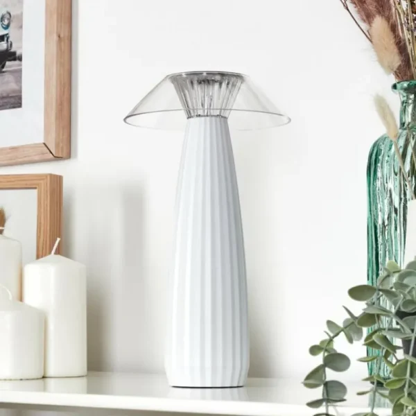 hofstein Eryla Lampe de bureau, Lampe à poser LED Blanc, 1 lumière* Lampes Modernes