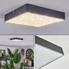 hofstein Esmar Plafonnier LED Noir, 1 lumière* Lampes Modernes