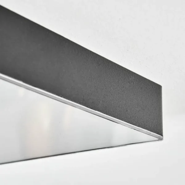 hofstein Esmar Plafonnier LED Noir, 1 lumière* Lampes Modernes