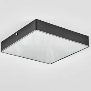 hofstein Esmar Plafonnier LED Noir, 1 lumière* Lampes Modernes
