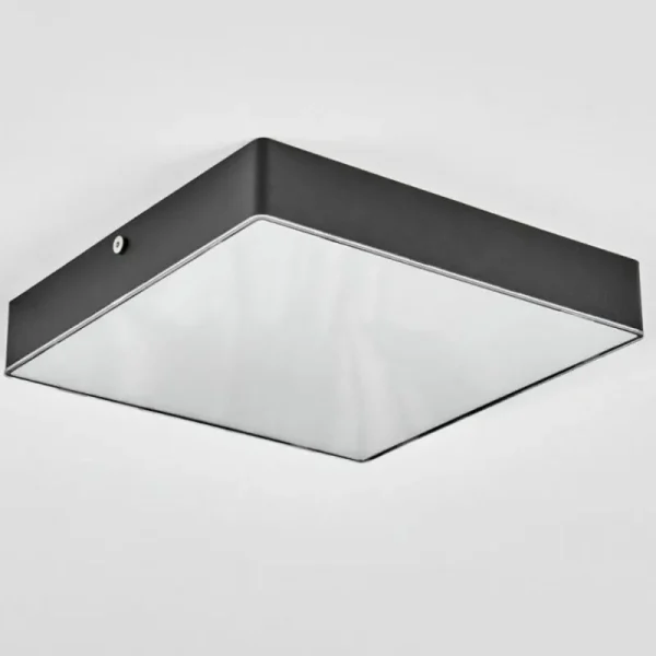 hofstein Esmar Plafonnier LED Noir, 1 lumière* Lampes Modernes