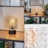 hofstein Falgorosa Lampe à poser Noir, 1 lumière* Lampes En Verre