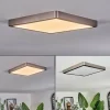 hofstein Finsrud Plafonnier, Panel LED Argenté, 1 lumière* Lampes Modernes