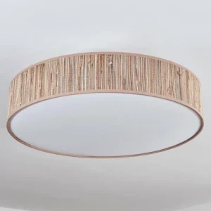 hofstein Foggia Plafonnier Nickel mat, 3 lumières* Lampes Modernes