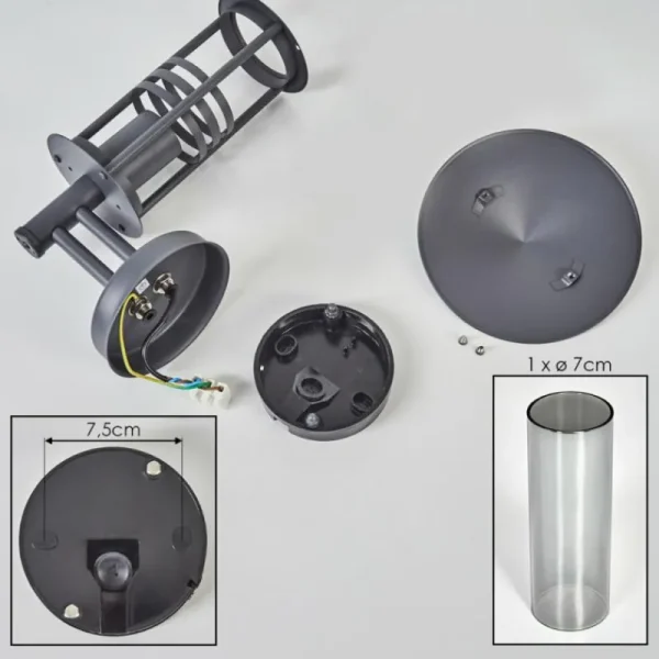 hofstein Forli Lampe murale d´extérieur Anthracite, 1 lumière* Lampes Modernes