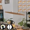 hofstein Fugelsta Suspension, Suspension LED Noir, 1 lumière* Lampes Modernes