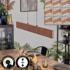 hofstein Fugelsta Suspension, Suspension LED Noir, 1 lumière* Lampes Modernes