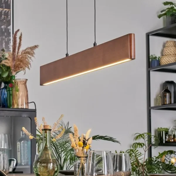 hofstein Fugelsta Suspension, Suspension LED Noir, 1 lumière* Lampes Modernes