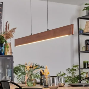 hofstein Fugelsta Suspension, Suspension LED Noir, 1 lumière* Lampes Modernes