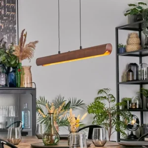 hofstein Fugelsta Suspension, Suspension LED Noir, 1 lumière* Lampes Modernes