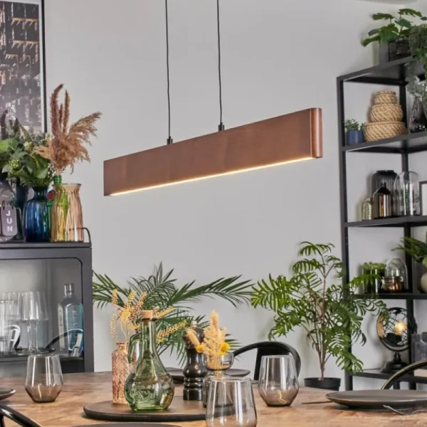 hofstein Fugelsta Suspension, Suspension LED Noir, 1 lumière* Lampes Modernes