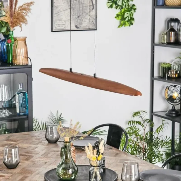 hofstein Fugelsta Suspension, Suspension LED Noir, 1 lumière* Lampes Modernes