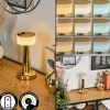 hofstein Gallboda Lampe à poser LED Laiton, 1 lumière* Lampes Modernes