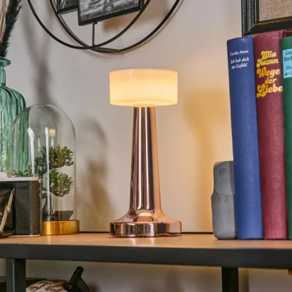 hofstein Gallboda Lampe à poser LED Cuivre, 1 lumière* Lampes Modernes