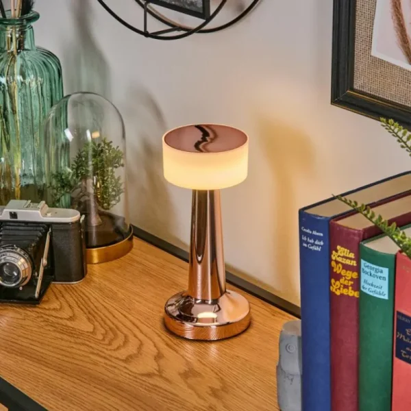 hofstein Gallboda Lampe à poser LED Cuivre, 1 lumière* Lampes Modernes