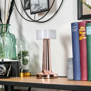 hofstein Gallboda Lampe à poser LED Cuivre, 1 lumière* Lampes Modernes