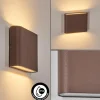 hofstein Gamas Lampe murale d´extérieur, Luminaire de salle de bain, Luminaire Up & Down, Applique murale Rouille, 1 lumière* Lampes Modernes