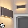hofstein Gamas Lampe murale d´extérieur, Luminaire de salle de bain, Applique murale, Spot mural Anthracite, 1 lumière* Lampes Modernes