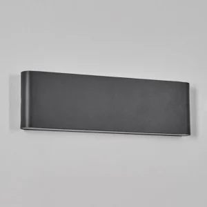 hofstein Gamas Lampe murale d´extérieur, Luminaire de salle de bain, Applique murale, Spot mural Anthracite, 1 lumière* Lampes Modernes