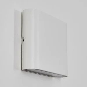 hofstein Gamas Lampe murale d´extérieur, Luminaire de salle de bain, Luminaire Up & Down, Applique murale Blanc, 1 lumière* Lampes Modernes