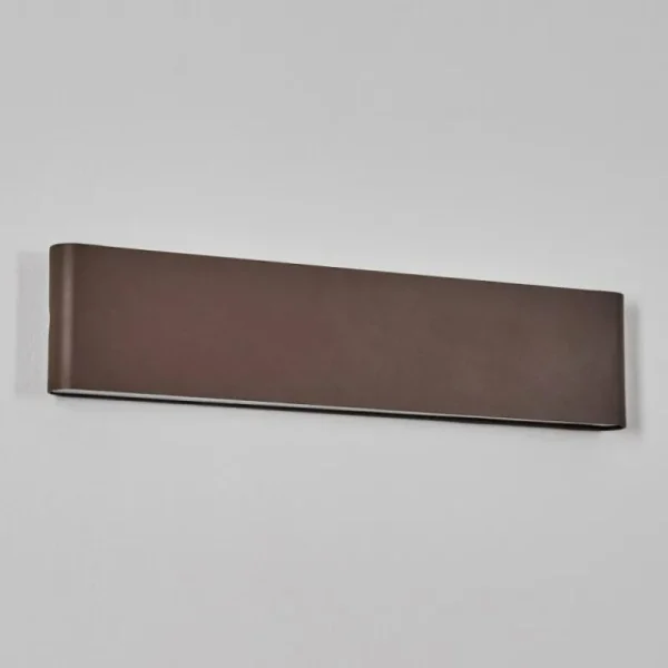 hofstein Gamas Lampe murale d´extérieur, Luminaire de salle de bain, Applique murale, Spot mural Rouille, 1 lumière* Lampes Modernes