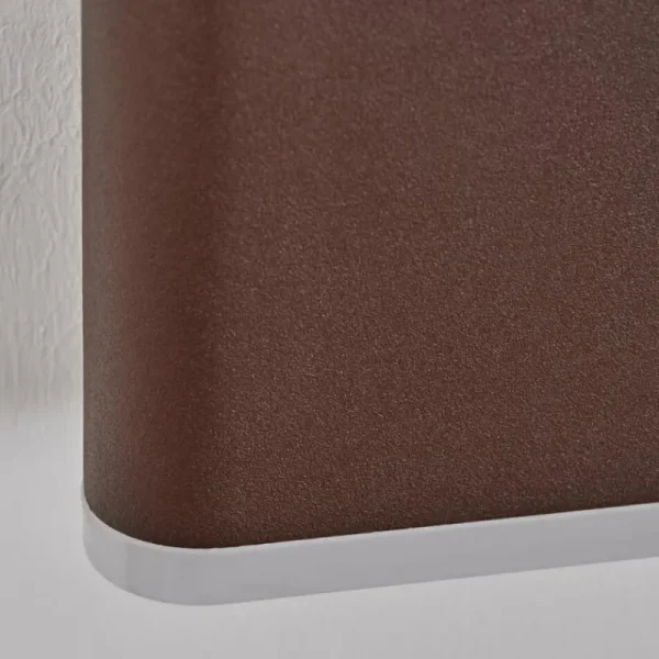 hofstein Gamas Lampe murale d´extérieur, Luminaire Up & Down, Applique murale LED Rouille, 1 lumière* Lampes Modernes