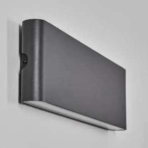 hofstein Gamas Lampe murale d´extérieur, Luminaire de salle de bain, Applique murale, Spot mural Anthracite, 1 lumière* Lampes Modernes