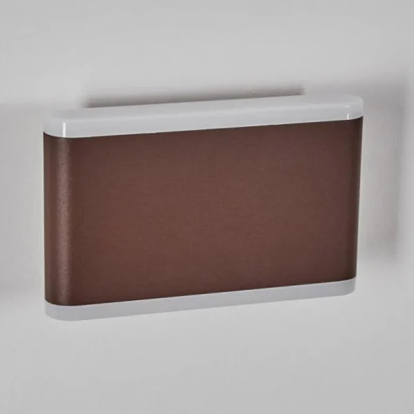 hofstein Gamas Lampe murale d´extérieur, Applique murale Brun, Rouille, 1 lumière* Lampes Modernes