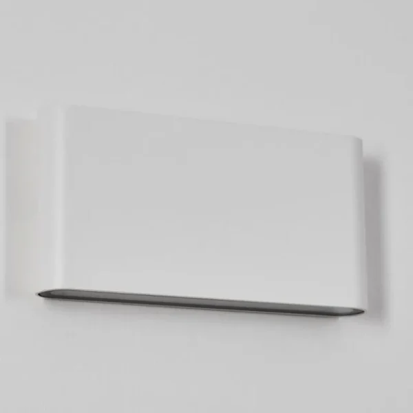 hofstein Gamas Lampe murale d´extérieur, Luminaire de salle de bain, Luminaire Up & Down, Applique murale Blanc, 1 lumière* Lampes Modernes