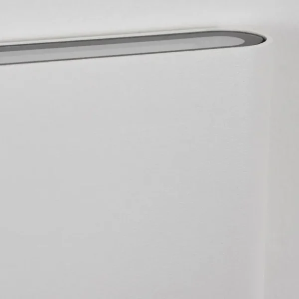 hofstein Gamas Lampe murale d´extérieur, Luminaire de salle de bain, Luminaire Up & Down, Applique murale Blanc, 1 lumière* Lampes Modernes