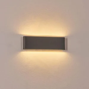 hofstein Gamas Lampe murale d´extérieur, Luminaire de salle de bain, Applique murale, Spot mural Anthracite, 1 lumière* Lampes Modernes