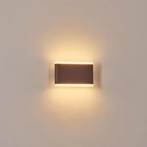 hofstein Gamas Lampe murale d´extérieur, Applique murale Brun, Rouille, 1 lumière* Lampes Modernes