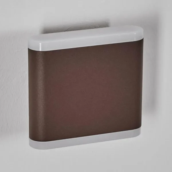 hofstein Gamas Lampe murale d´extérieur, Luminaire Up & Down, Applique murale LED Rouille, 1 lumière* Lampes Modernes