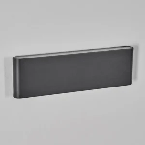 hofstein Gamas Lampe murale d´extérieur, Luminaire de salle de bain, Applique murale, Spot mural Anthracite, 1 lumière* Lampes Modernes
