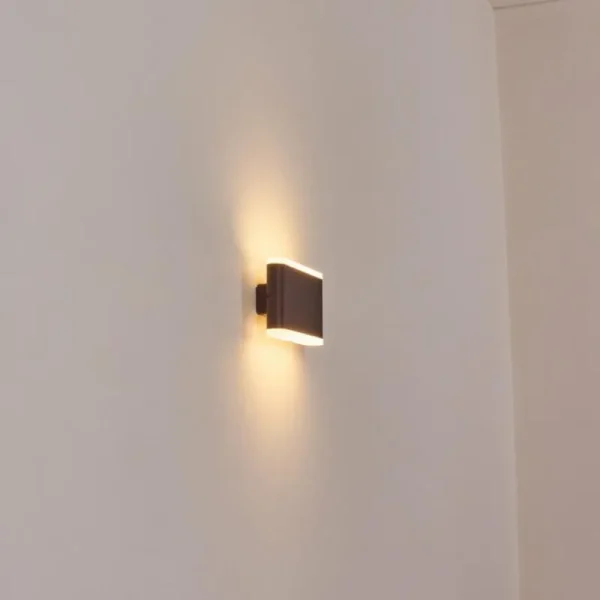 hofstein Gamas Lampe murale d´extérieur, Applique murale Brun, Rouille, 1 lumière* Lampes Modernes